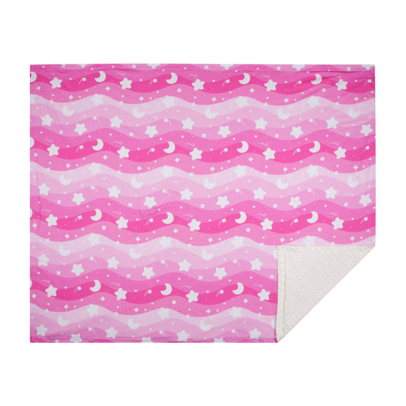 ODU Starry Snuggles Blanket - Pink