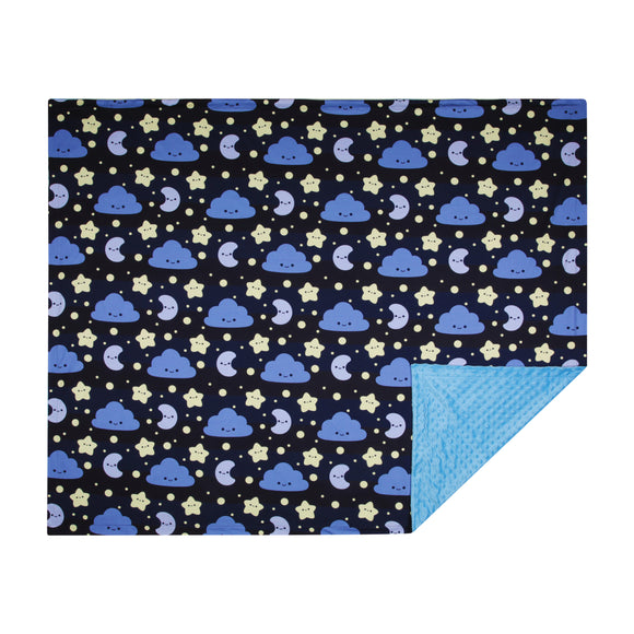 ODU Bedtime Baby Blanket - Blue