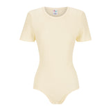 ODU Textured Soft Custard Bodysuit