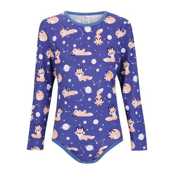 ODU Cosmic Fox Long Sleeve Bodysuit