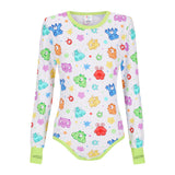 ODU Light Monster Mischief Long Sleeve Bodysuit with Thumbhole