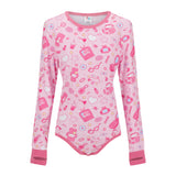 ODU Y2Cutie Long Sleeve Bodysuit with Thumbhole