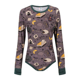 ODU Lullabies & Nightmares Long Sleeve Bodysuit with Thumbhole