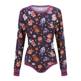 ODU Cuddly Treaters 2.0 Long Sleeve Bodysuit with Thumbhole