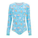 ODU Milk Drunk Long Sleeve Bodysuit with Thumbhole