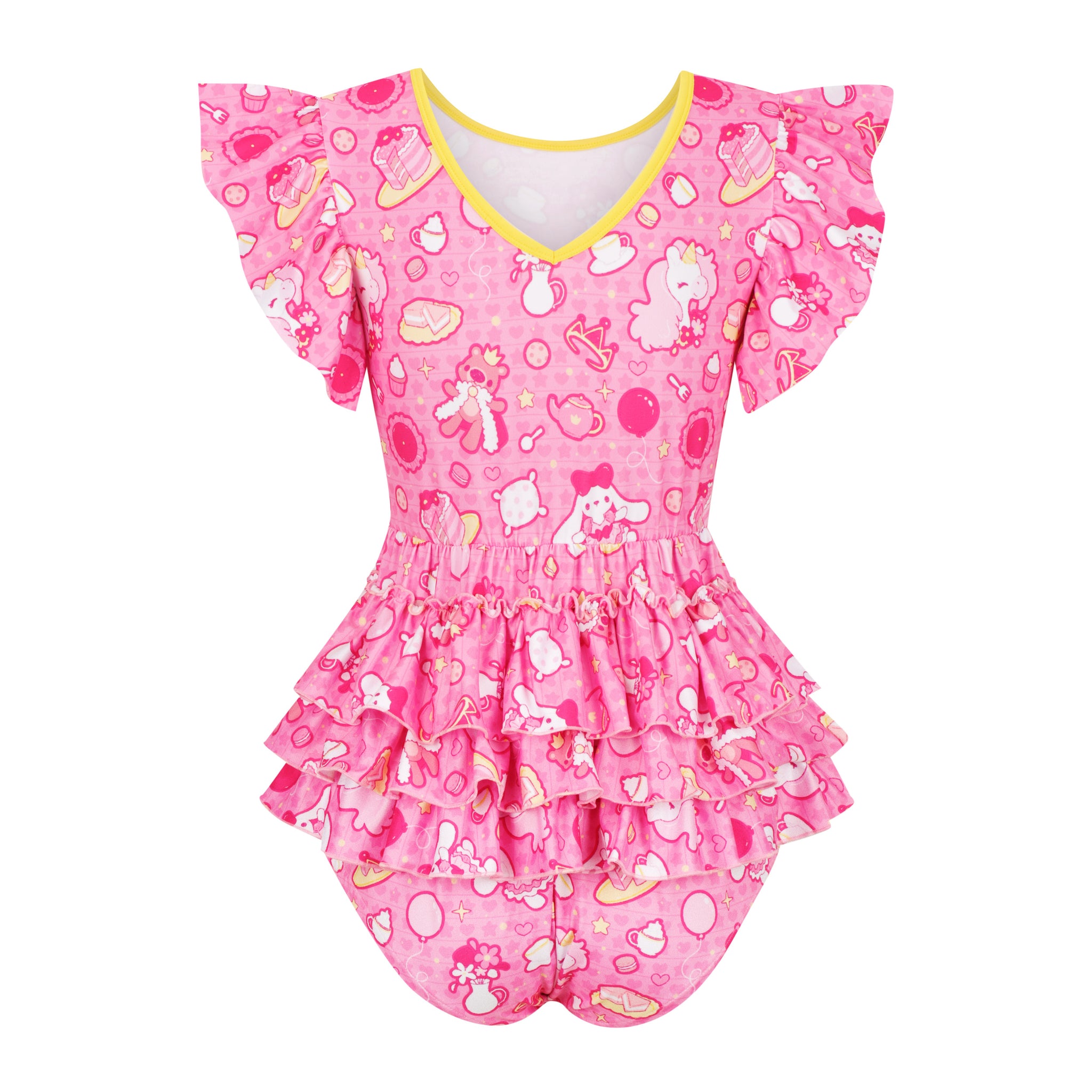 ODU Princess Party Ruffle Butt Bodysuit – My Inner Baby