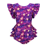 ODU Mushroom Moonlight Ruffle Butt Bodysuit