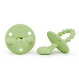 LC Adult Silicone Orthodontic Pacifier - Green