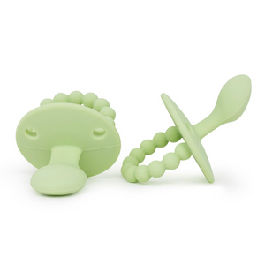 LC Adult Silicone Orthodontic Pacifier - Green