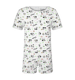 LOG Men's Cotton Romper - Panda