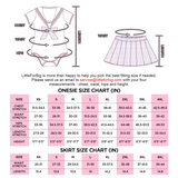 LFB Cosplay Magical Girls Skirt Set - Pastel Pink