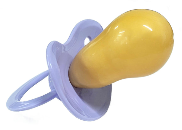 Adult Disciplinary Firm Latex Fixx Pacifier - Periwinkle