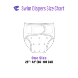 Adult Swim Diaper - NEW Splash (Positional Print)