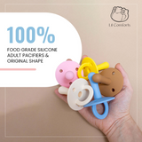 LC Adult Silicone Teether - Translucent