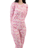 Rearz Zippered Footed Jammies - Pink Lil Bella