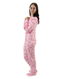 Rearz Zippered Footed Jammies - Pink Lil Bella