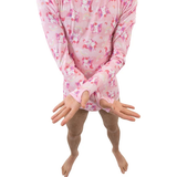 Rearz Hooded Bodysuit - Pink Lil Bella