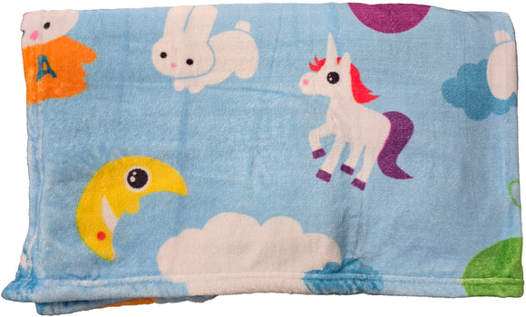 Velvet Dreams Blanket - Blue