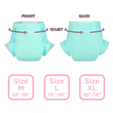 LFB Ultra ABDry Adult Diapers - Green