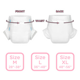 LFB Ultra ABDry Adult Diapers - White