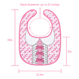 LFB Pretty in Pink Bib - Baby