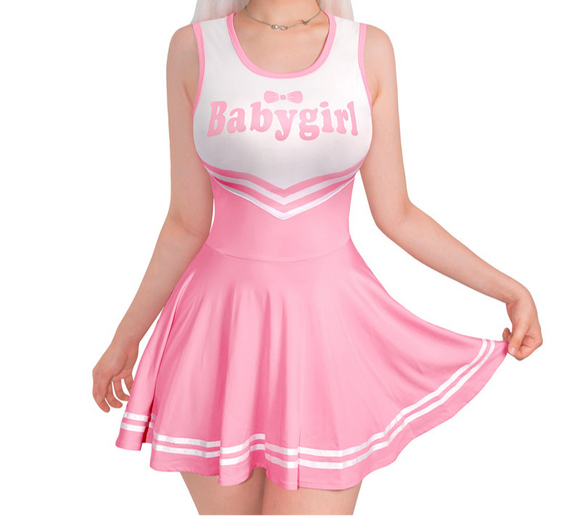 LFB Cheer Babygirl Mini Dress