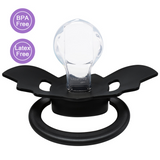 LFB Gen II Adult size Pacifier - Black Bat