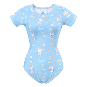 LFB Cutie Bunny in Space Bodysuit - Blue