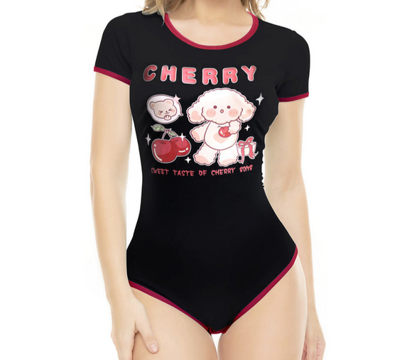 CutiePlusU Cherry Bodysuit