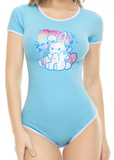 CutiePlusU Blue Cutie Bunny Bodysuit