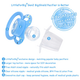 LFB Gen II Adult size Pacifier - Little Dreamers