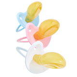 MEGA Fixx Adult Size 12 Pacifier - Sunshine Love - White