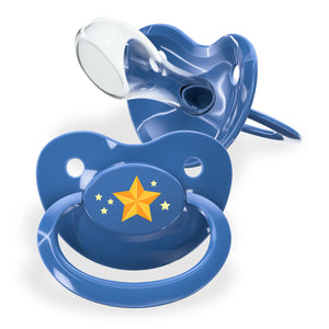 Fixx Adult Size 10 Pacifier - Gold Star