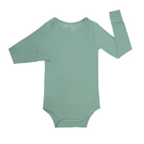 LC Adult Ribbed Bamboo Bodysuit - Forest Green