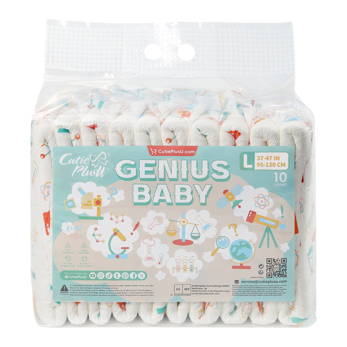 CutiePlusU Genius Baby Printed Adult Diapers – My Inner Baby