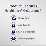 North Shore GoSupreme Pullup Underwear - Black