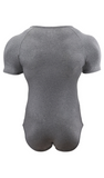 CutiePlusU Gray Bodysuit for Men