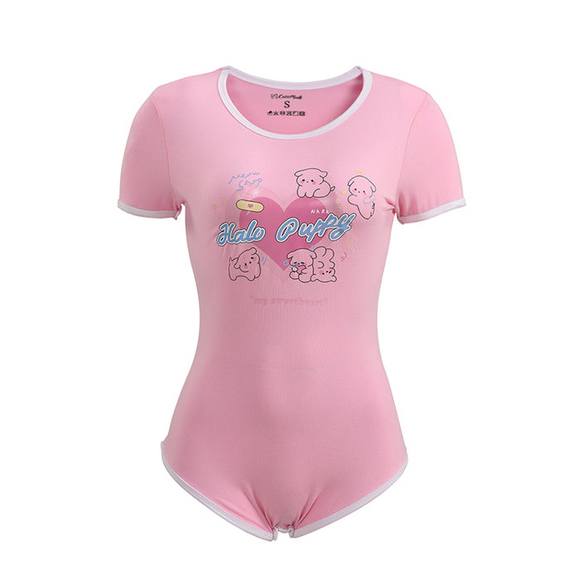 CutiePlusU Halo Puppy Bodysuit