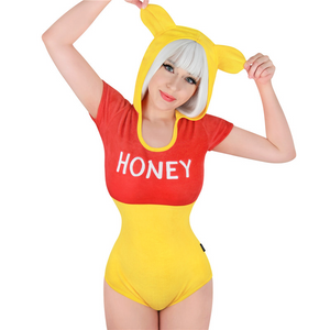 LFB Honey Bear Plush Bodysuit