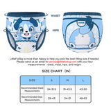 Adult Training Pants - Little Blue