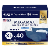 USA V2 NorthShore Mega Max Diaper - Blue