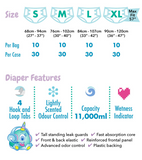 Rearz NEW Lil Monster printed Adult Diaper