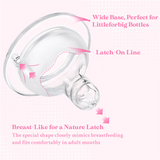 LFB Soft Touch Adult Bottle Nipples - Assorted 3 Pack