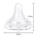 LFB Soft Touch Adult Bottle Nipples - Assorted 3 Pack