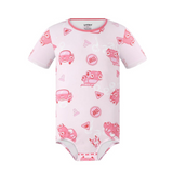 LOG Men's Bodysuit - Pink Car