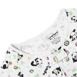 LOG Men's Cotton Romper - Panda