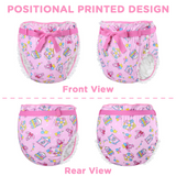 LFB Silky Ribbon Omutsu Diaper Cover - Pastel Circus