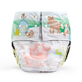 Adult Pocket Diaper - Big Print Barnyard