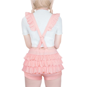 LFB Ruffle Butt Shortalls