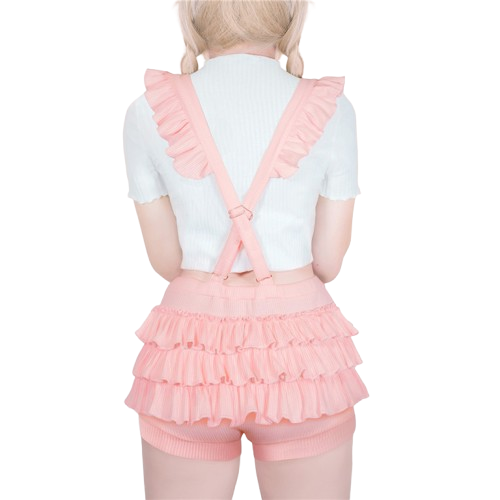 LFB Ruffle Butt Shortalls